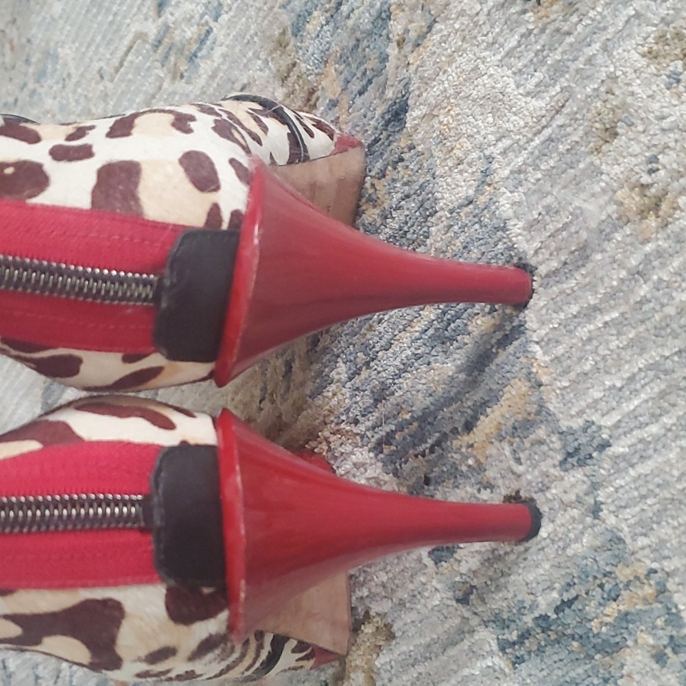 Kenneth Cole wild leopard boots - Picture 8 of 11